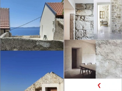 Dvojna kamena kuća u Podgori