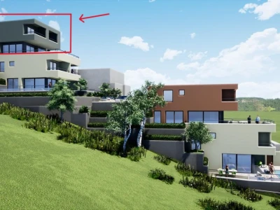 Novo! Penthouse iznad centralnog dijela Makarske