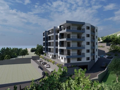 Novogradnja iznad centralnog dijela Makarske (47m2-129m2)