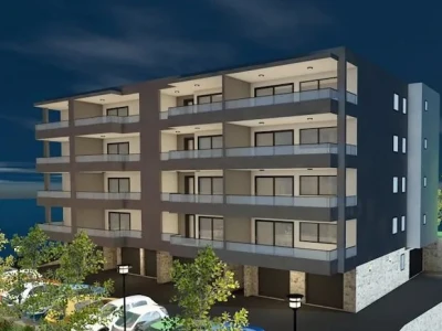 Dvosoban stan S8 u novogradnji s pogledom na more, Makarska