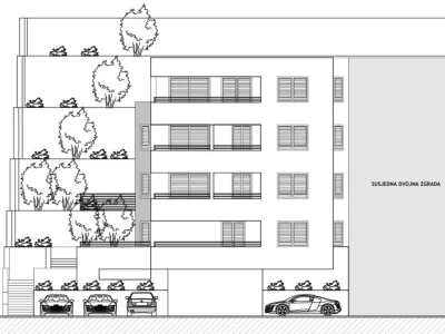Jednosoban stan u novogradnji na odličnoj lokaciji, Makarska