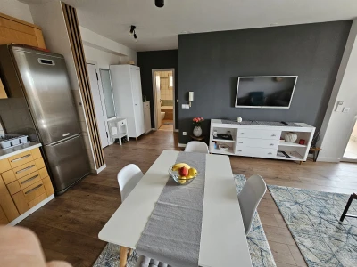 Furnished one-bedroom apartment with sea view, Makarska