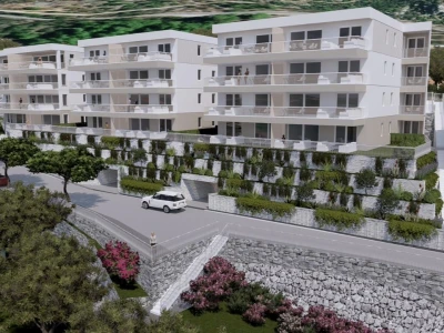 Modern new building, Živogošće