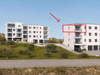 Apartment in a new building 53m2, Makarska
