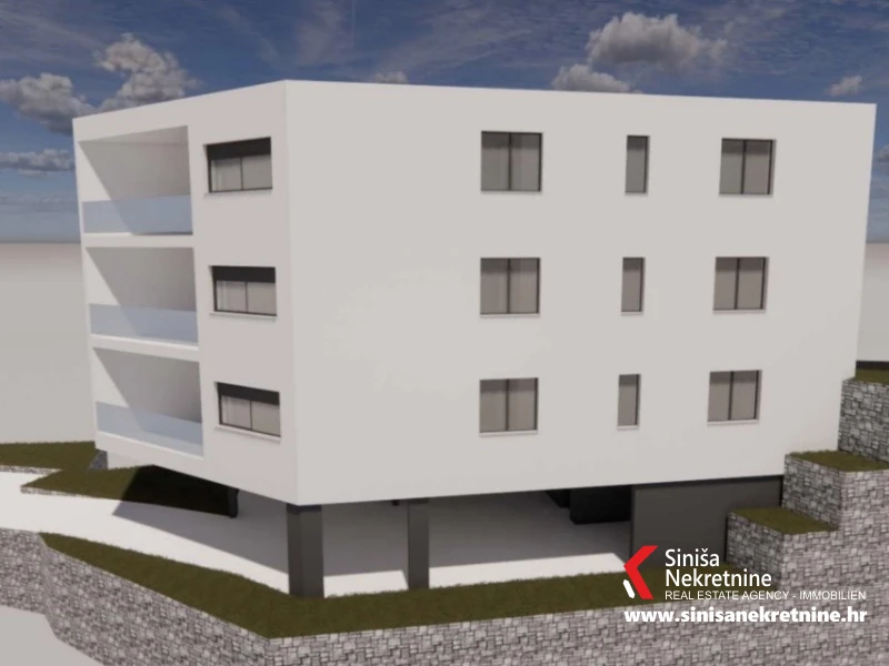 Građevinsko zemljište s lokacijskom dozvolom prvi red do mora, Živogošće