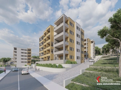 NOVO U PONUDI! Moderna novogradnja u mirnom predjelu grada sa pogledom na more